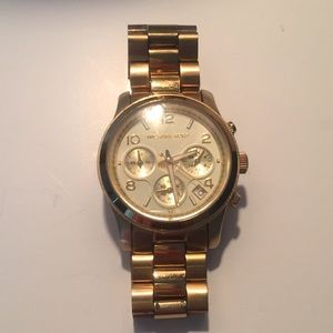 Gold Michael Kors Watch